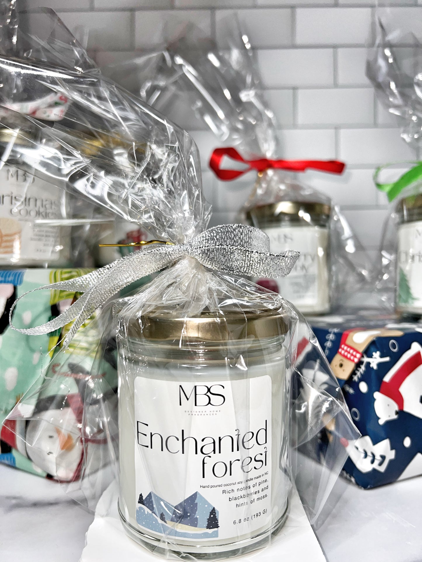 Gift Wrapped 6.8oz Candles - Mind Body & Scents, LLC