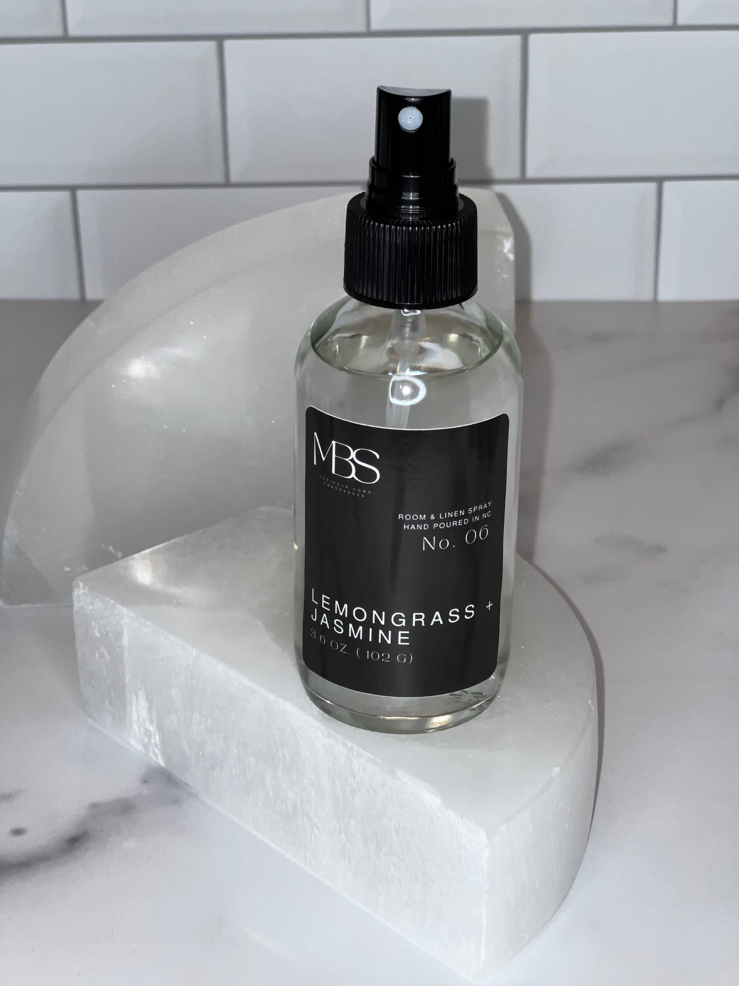 Lemongrass + Jasmine | No. 06 Room Spray - Mind Body & Scents, LLC