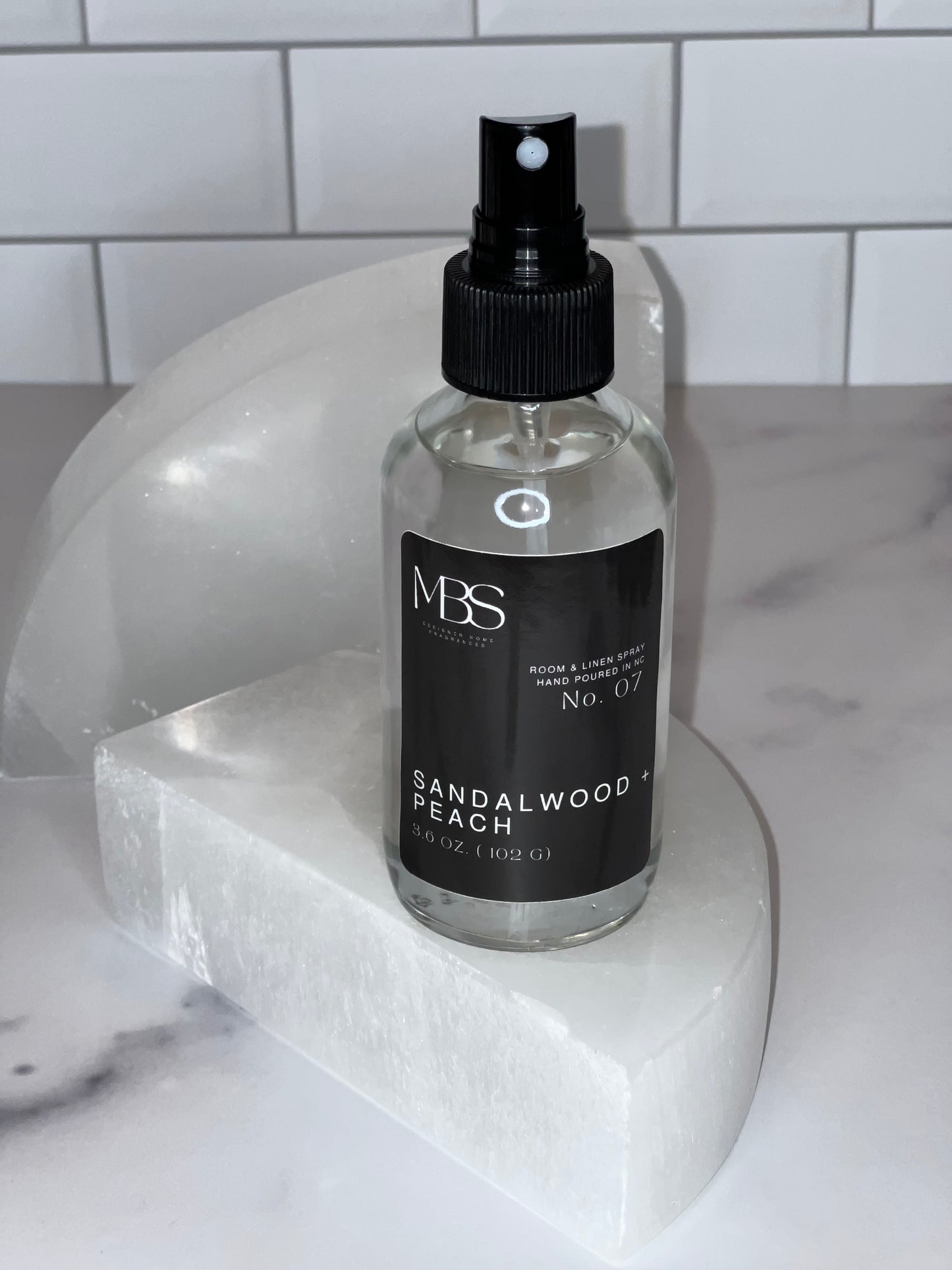 Sandalwood + Peach | No. 07 Room Spray - Mind Body & Scents, LLC
