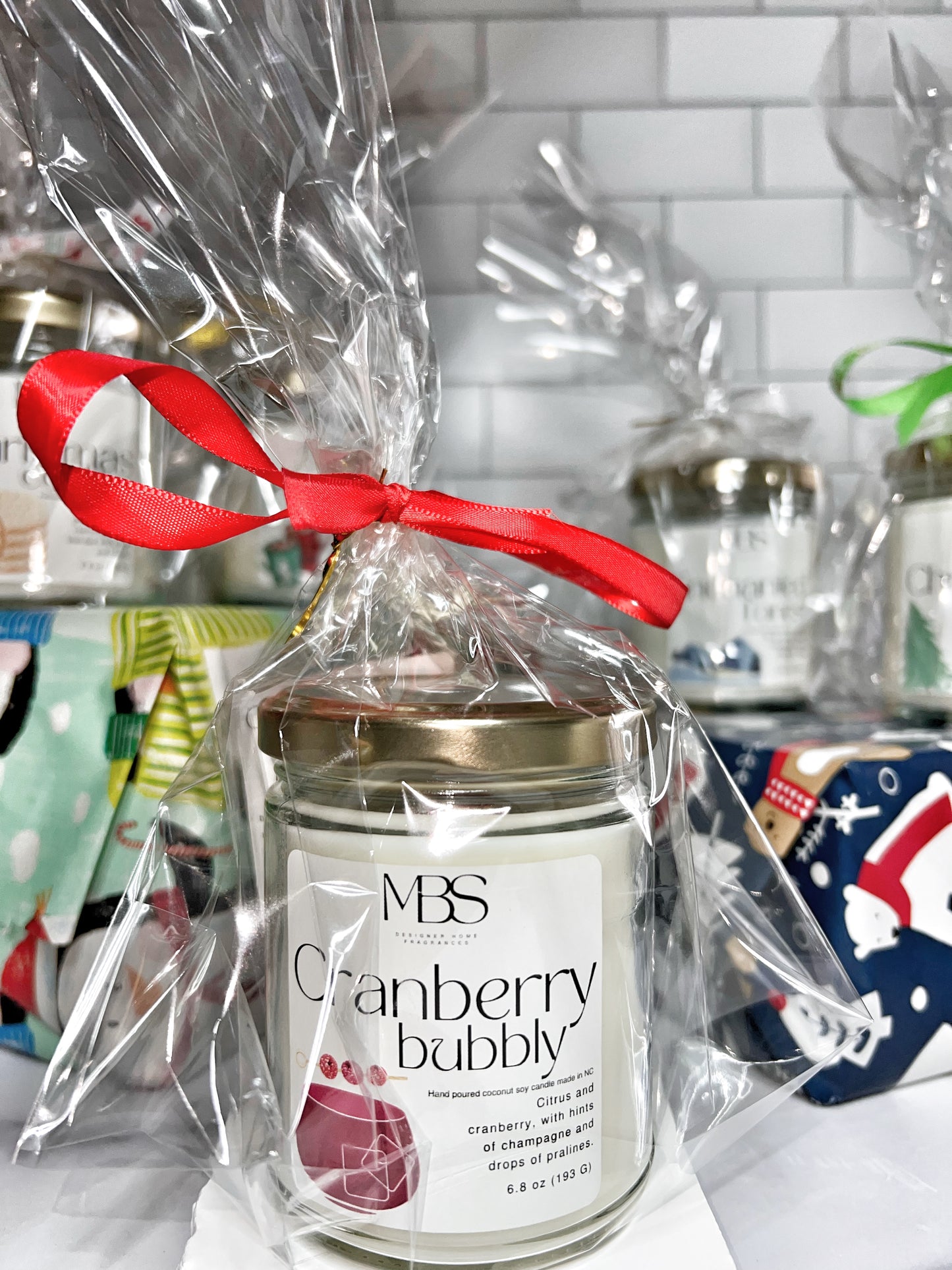 Gift Wrapped 6.8oz Candles - Mind Body & Scents, LLC