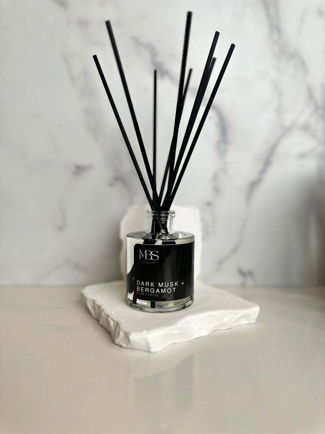Dark Musk + Bergamot | Reed Diffuser - Mind Body & Scents, LLC