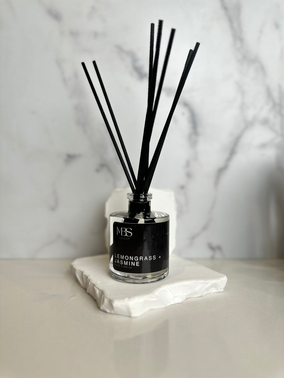 Lemongrass + Jasmine | Reed Diffuser - Mind Body & Scents, LLC