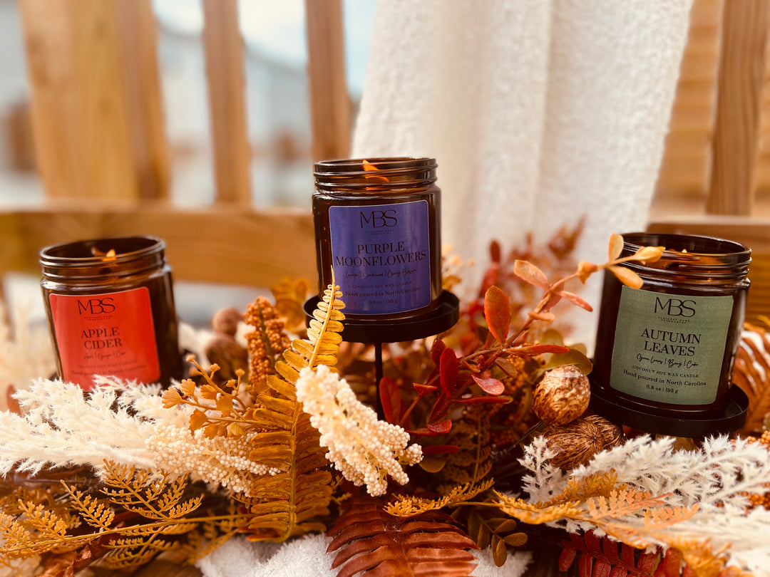 fall candle collection