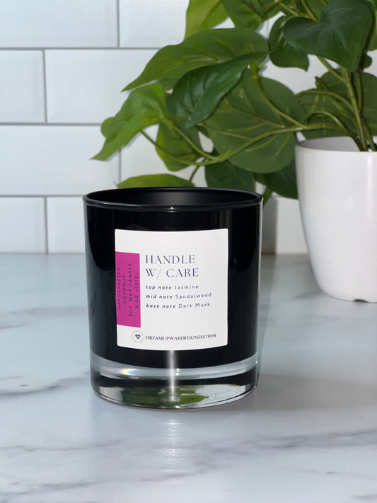 Handle W/ Care | Dream Upward Foundation Candle 8oz - Mind Body & Scents, LLC