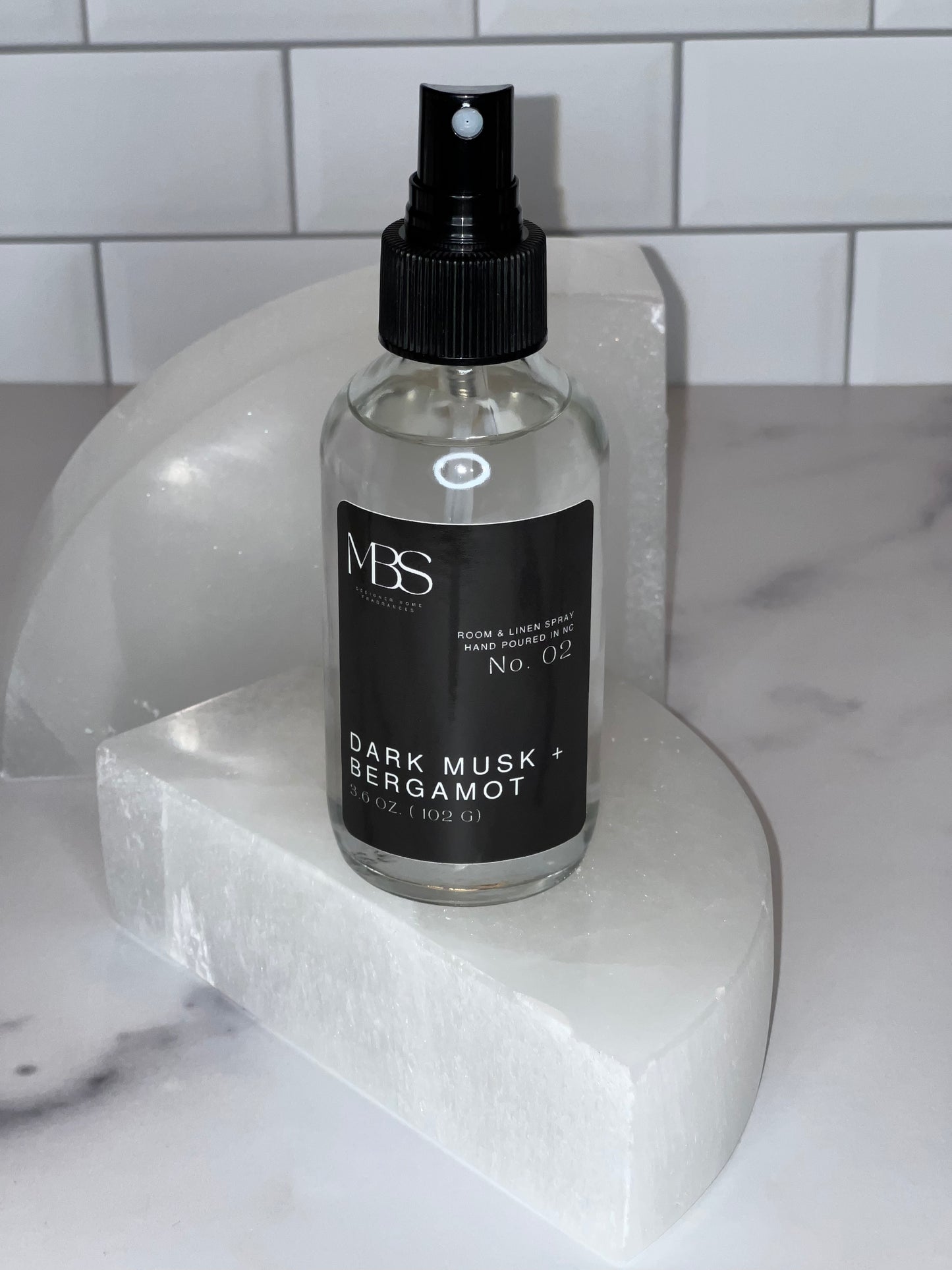 Dark Musk + Bergamot | No. 02 Room Spray - Mind Body & Scents, LLC