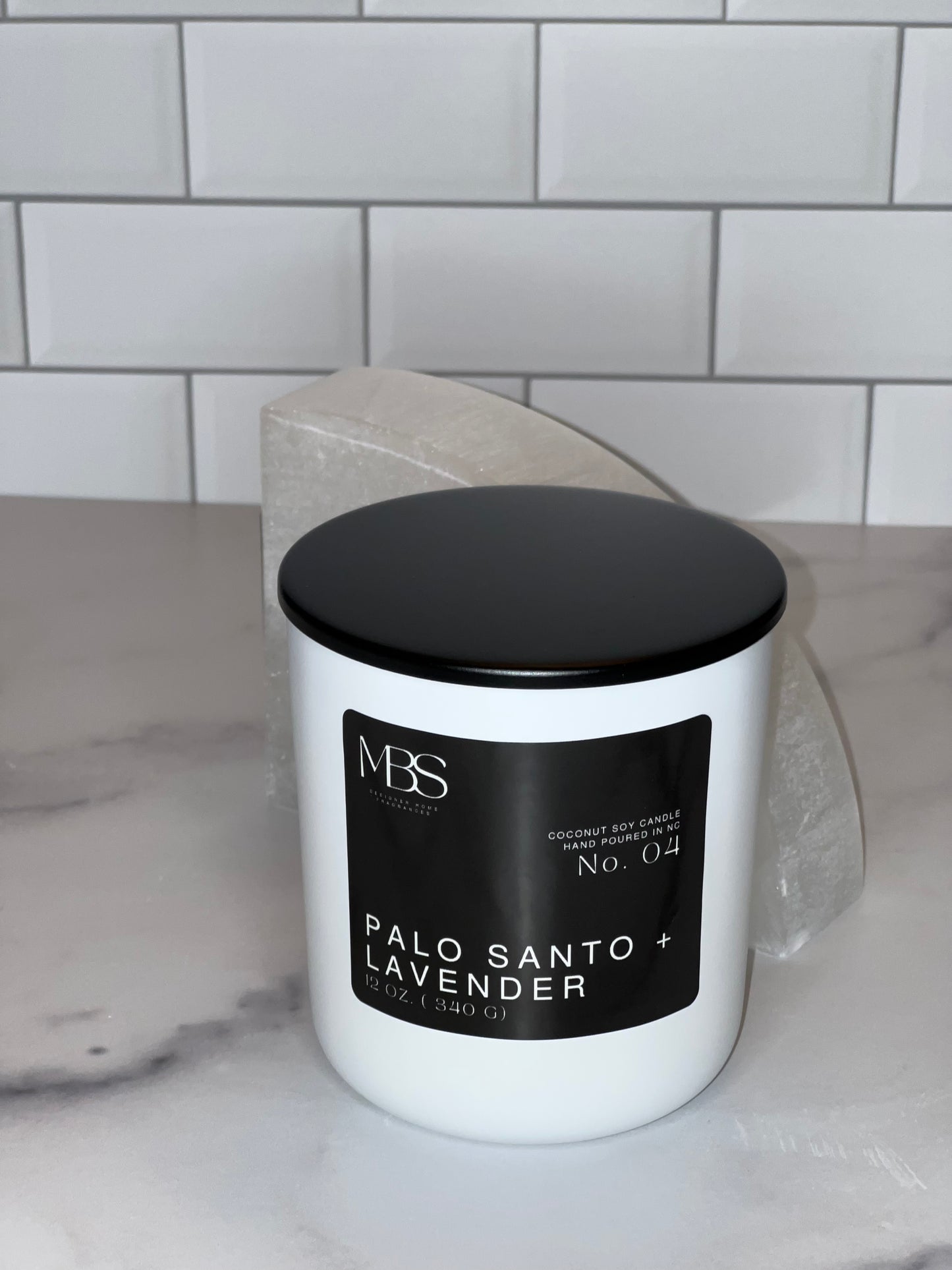 Palo Santo + Lavender | No. 04 Candle - Mind Body & Scents, LLC