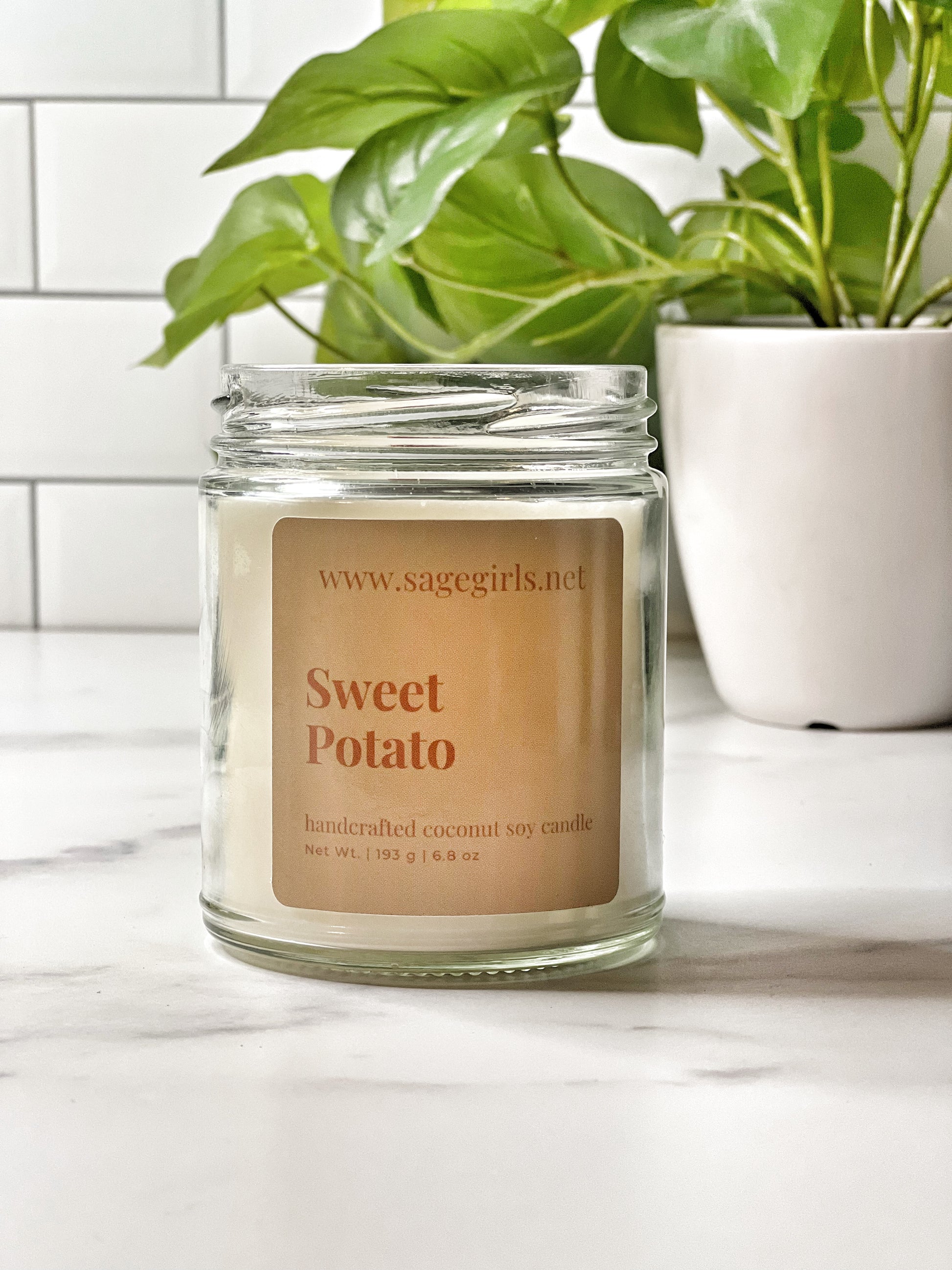 Sweet Potato | 6.8oz S.A.G.E. Fundraiser Candle - Mind Body & Scents, LLC