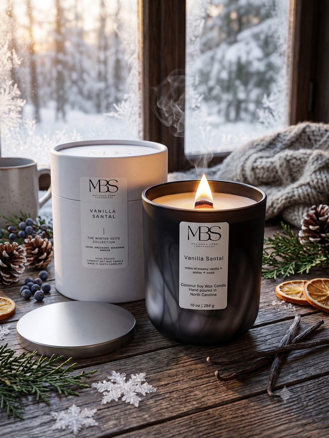 Vanilla Santal | Winter Candle 10oz