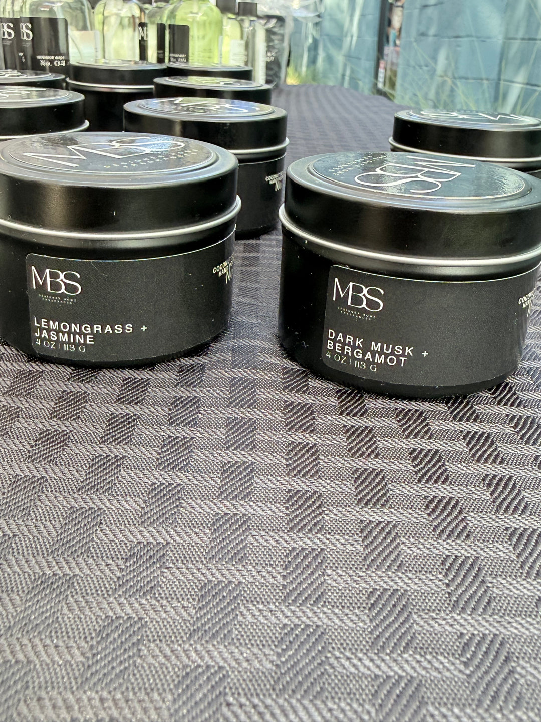 4-pk of 4oz Travel Tin Candles