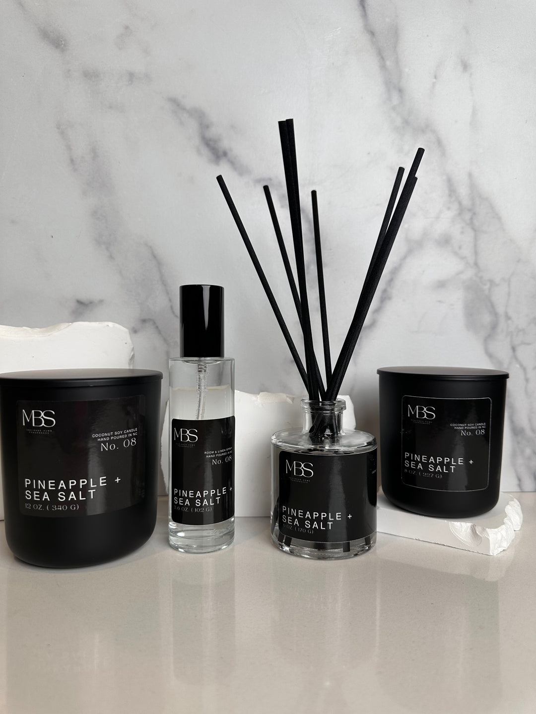 Pineapple + Sea Salt Scent Set - Mind Body & Scents, LLC