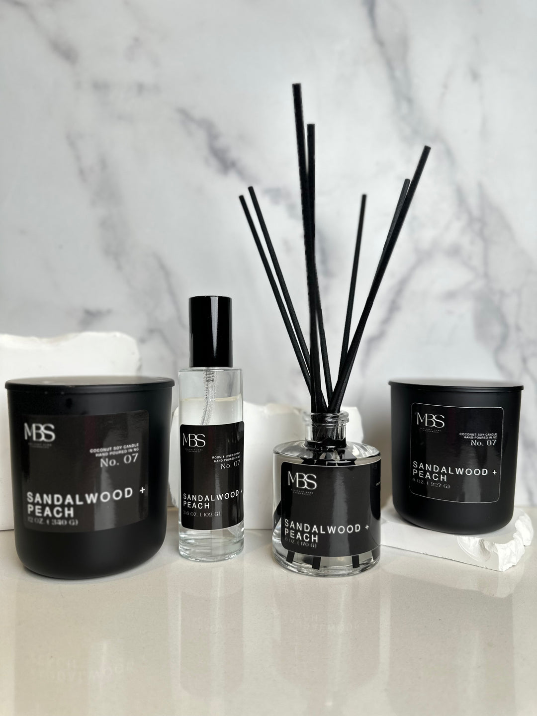 Sandalwood + Peach Scent Set - Mind Body & Scents, LLC