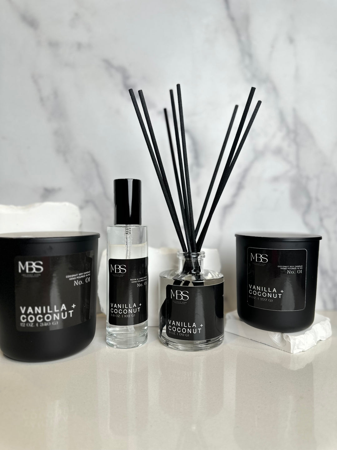 Vanilla + Coconut Scent Set - Mind Body &amp; Scents, LLC