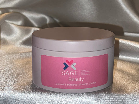 Beauty | Jasmine & Bergamot 5oz Candle - Mind Body & Scents, LLC