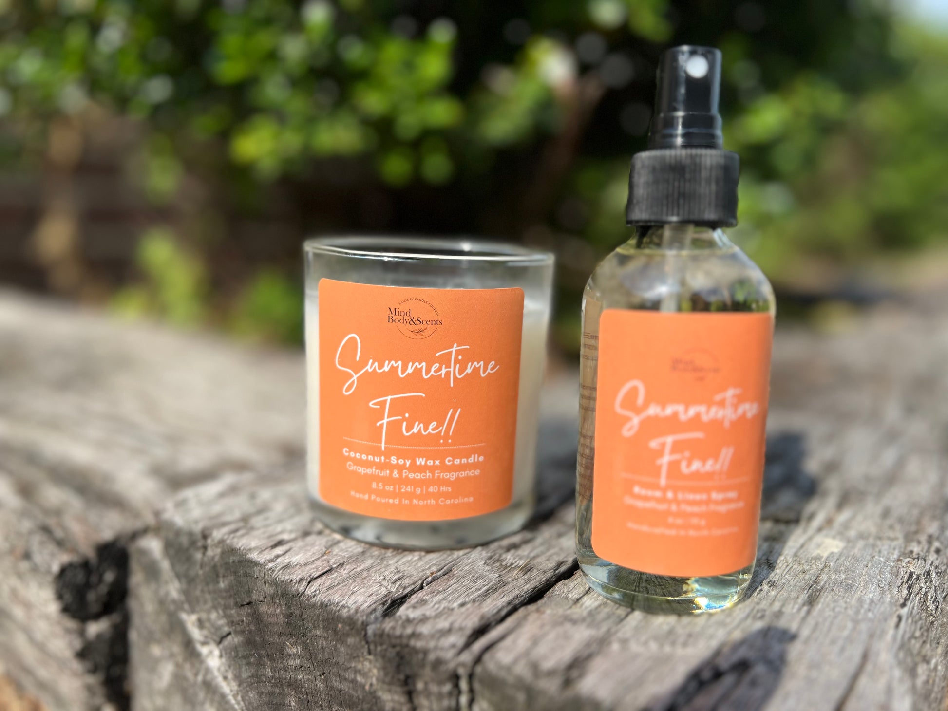 Summertime Fine !! | 8.5oz Candle - Mind Body & Scents, LLC