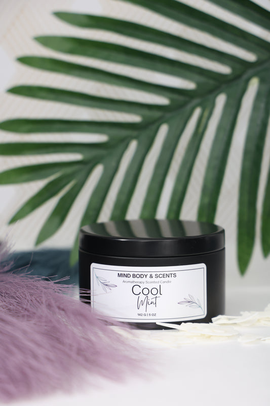Cool Mint | 5 oz Candle - Mind Body & Scents, LLC