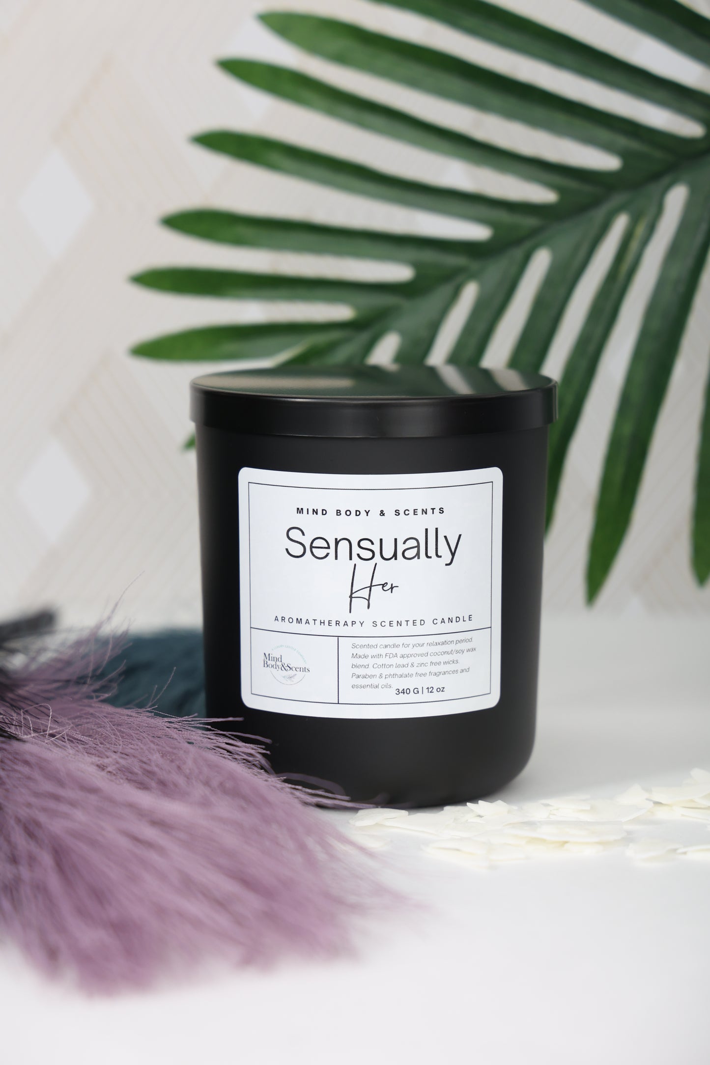 Sensually Her | 12 oz Candle - Mind Body & Scents, LLC